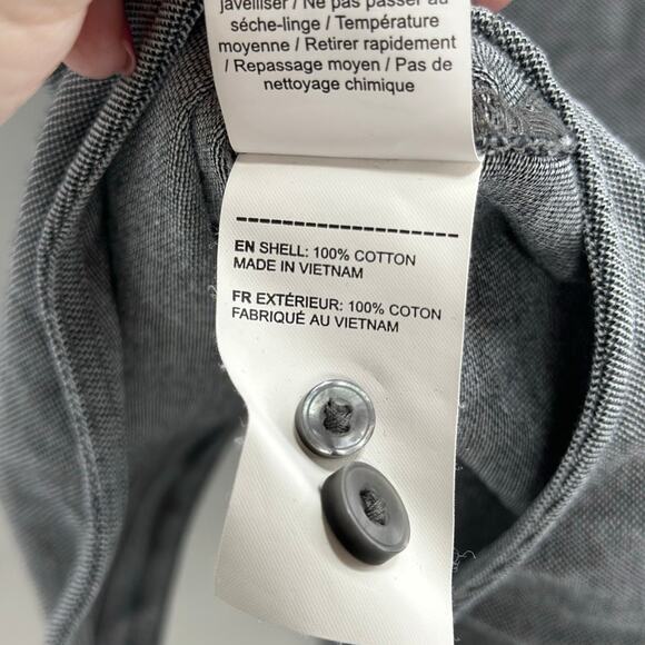 UNTUCKit Mercury Wrinkle-Free Slim Fit Button-Down Shirt | Gray | Small - Picture 6 of 6